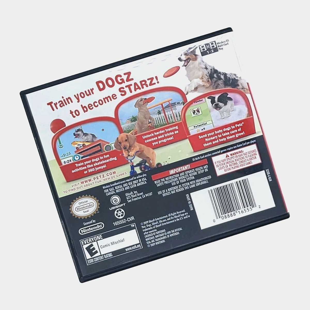 Petz: Dogz Talent Show (Nintendo DS, 2009) Complete With Manuals