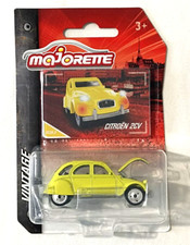 CITROËN  2CV  JAUNE  MAJORETTE  NEUF  BOITE   -   1/64