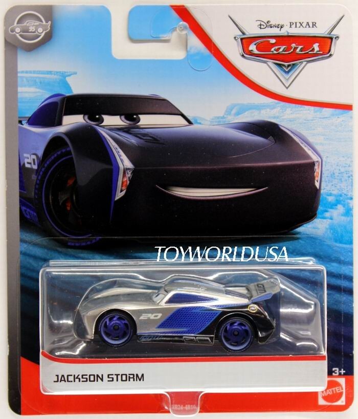 2019 Disney Pixar Cars SILVER COLLECTION Jackson Storm IGNTR #20 GKB24