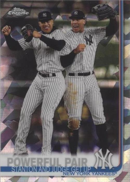 2019 Topps Chrome Sapphire Edition - Aaron Judge Giancarlo Stanton #444 - 1 of 1