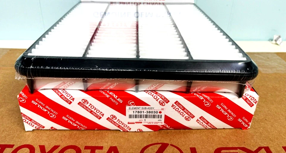 2008-2011 2013-2021 Toyota Land Cruiser воздушный фильтр подлинный OEM деталь 17801-38030 - Изображение 4 из 4