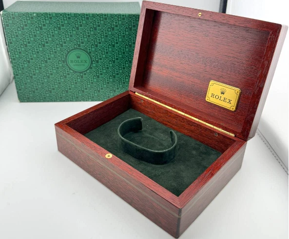 Rolex Genuine Daytona Yacht Master watch wooden box case 69.00.09 with Hang Tag - Picture 1 of 22