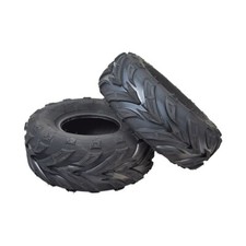 145/70-6 Tires with V-Tread for TaoTao Mini Bike and Go-Kart Tire Set of 2 