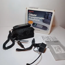 Vintage Radio Shack Cellular Transportable Telephone CT-1055  Bag Phone Used 