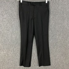 Giorgio Fiorelli Dress Pants Boys 12 Yrs Black Slacks Polyester Blend