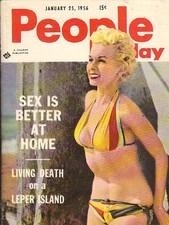 Pocket Magazine--People Today jan. 56 cover Julie Padillo-----279
