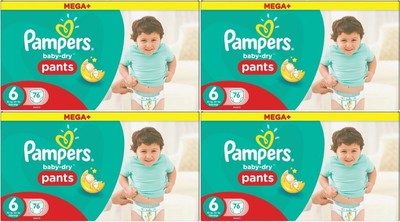 mega pack pampers 6