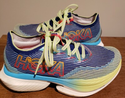 HOKA Cielo X1 Unisex Carbon Fiber Road Racing Shoes - Evening Sky / Lettuce Hoka | Cielo X1 | Unisex | Evening Sky/Lettuce – Confluence  main image 3