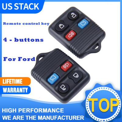 4-Button Remote Control Car Key Fob Clicker Transmitter For Ford Focus 2003-2014