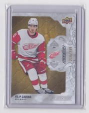 2019-20 UD ENGRAINED ROOKIE INSERT /299 FILIP ZADINA #77 DETROIT RED WINGS