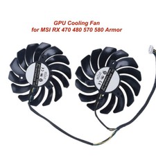 PLD09210B12HH Computer Graphics Card Fan for MSI RX 470 480 570 580 Armor VGA