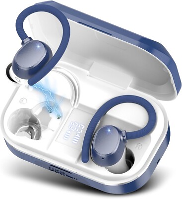 Kopfhörer Bluetooth Kabellos In Ear Buds mit Mikrofon Wasserdicht Sport B355