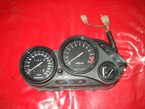 Cockpit Speedometer Tachometer Instruments Gauge Kawasaki ZZR 1100 Kzt 10 C  1991