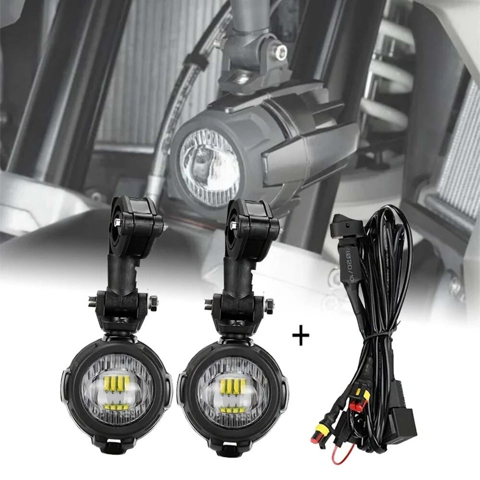 Luz de neblina auxiliar de LED luz de circulação para Honda CRF1100L África Twin/BMW F800GS - Imagem 2 de 4