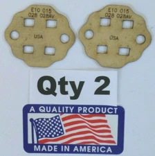 2 OIL PUMP GASKETS 1116-649-0500 Fit  STIHL OILER  E10, 015, 028 CHAINSAW -USA