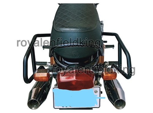 Fit For Royal Enfield "Mounting Rails Black" GT 650 & Interceptor 650 - Picture 5 of 6