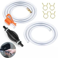 Gasoline Siphon Hose Pump， High-Flow Portable Hand Fuel Transfer Pump，Gas Sip...