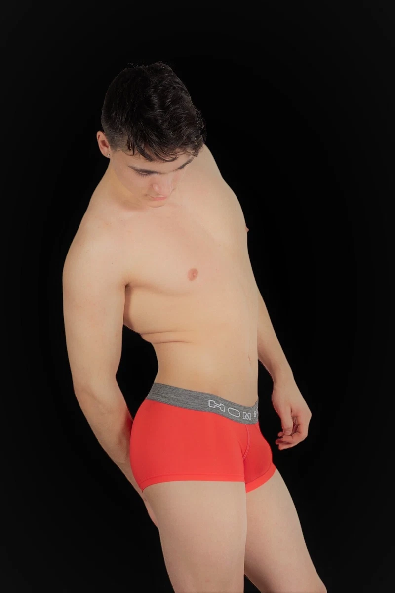 HOM Sports Boxer Snow Hipster Pour Homme RED MEDIUM 1