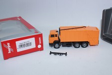 Herpa 309530 Iveco Turbo Municipal Compactor Truck Orange New + with Box 1:87 H0