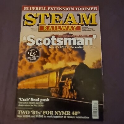 Steam Railway Magazine No 413 Mar 29 - Apr 25 2013 Scotsman'