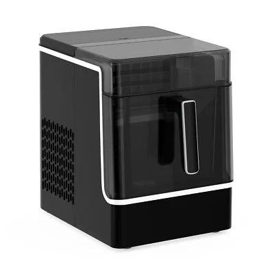 KLARSTEIN Elektrische Eiswürfelmaschine Edelstahl 23 kg/24 h Selbstreinigend Korb leise