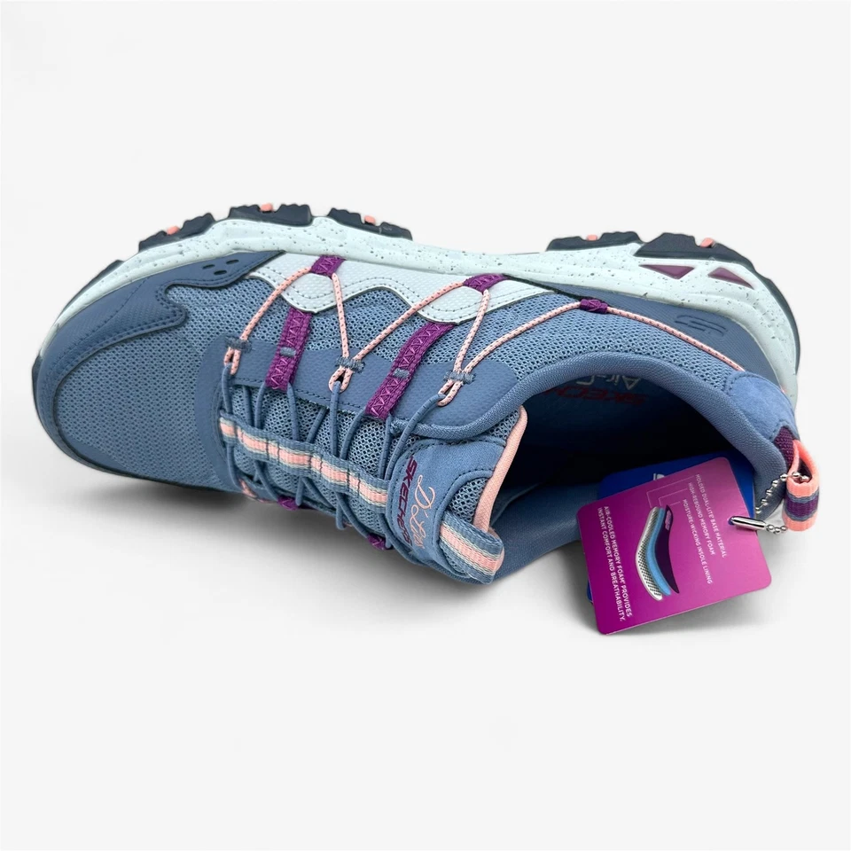 Zapatilla deportiva Skechers D'Lites Hiker Hillock rosa pizarra para mujer Foto 4 de 4