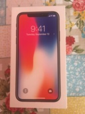 iphone X Space Grey box only, 1