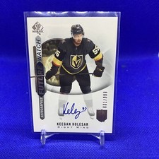 2020-21 SP Authentic Future Watch Auto Keegan Kolesar 631/999 #154