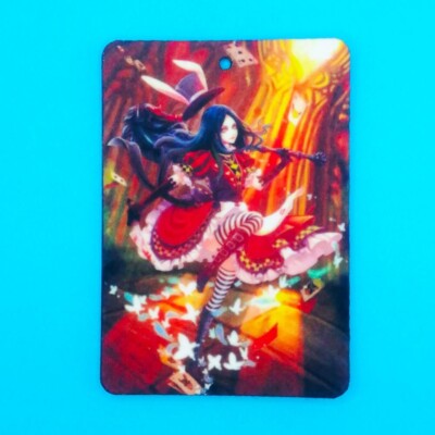 American McGee's Alice Auto Lufterfrischer - Madness Anime Style 2 - OLD STOCK