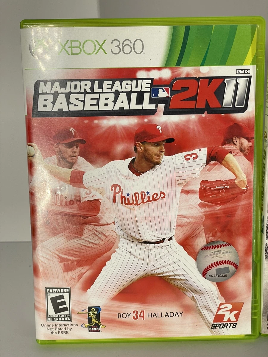 Xbox 360, lots of 2 games Major League Baseball 2K11& FIFA soccer 13
