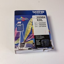 Genuine OEM Brother LC209BK XXL Black Ink Super High MFC-J5520DW J5620DW J5720DW