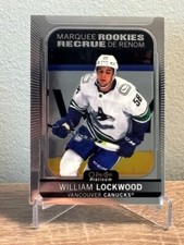 2021-22 Upper Deck OPC Platinum Marquee Rookies William Lockwood #248 Canucks