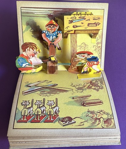 BOOKANO STORIES - WITH POP UPS No. 17 S. Louis Giraud Editor C1950 - Picture 18 of 23
