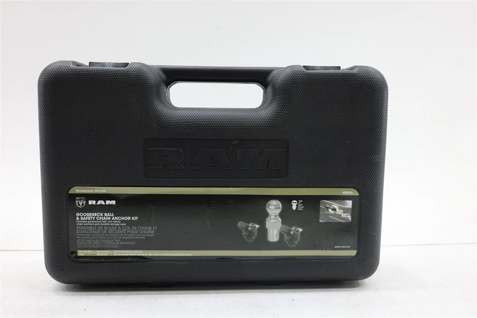 NUEVO OEM Mopar cuello de ganso enganche kit de bolas de 3" 82216058AC Ram 2500 3500 2014-2025 Foto 4 de 4