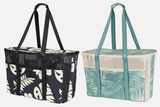 Beach Tote Bag Fold Flat Mesh-Aloha Collection CleverMade Collapsible Travel NWT