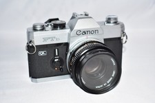 Canon FTb QL Film Camera w/ Canon FD 50mm f1.8 S.C. Lens