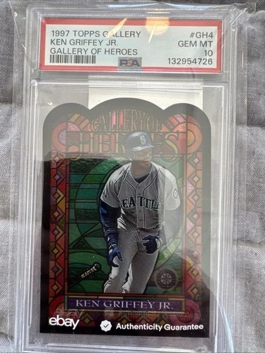 Ken Griffey Jr. 1997 Topps Gallery Gallery of Heroes PSA 10 Seattle Mariners