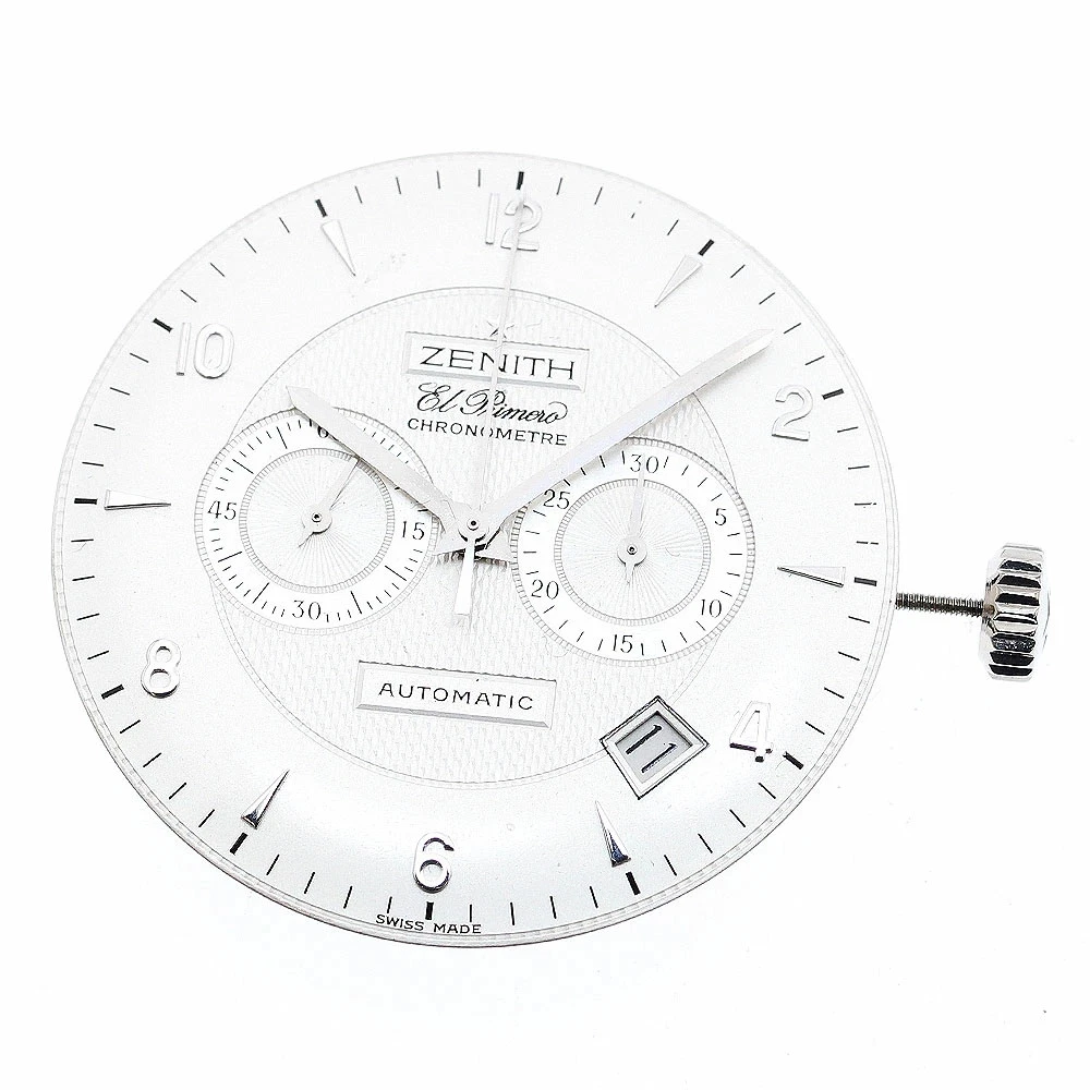 Zenith — ZENITH Automatic Watch Cal 4002 Silver Dial Used
