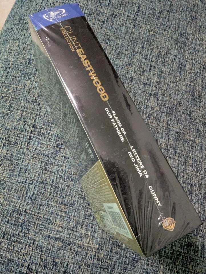 Blu ray Clint Eastwood collection 3 film - Sigillato - Immagine 3 di 3