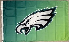 Philadelphia Eagles Gradient Midnight Kelly Green 3x5 Ft Flag Banner Wall Decor