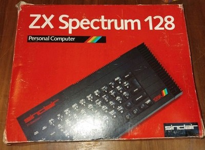 Sinclair ZX Spectrum 128k Toastrack Computer OVP Netzteil Einsätze