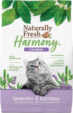 Walnut Shell Naturally Fresh Harmony Clumping Cat Litter Lavender Bamboo 14 lb