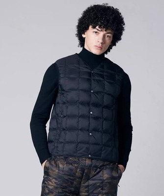 Taion down vest black L