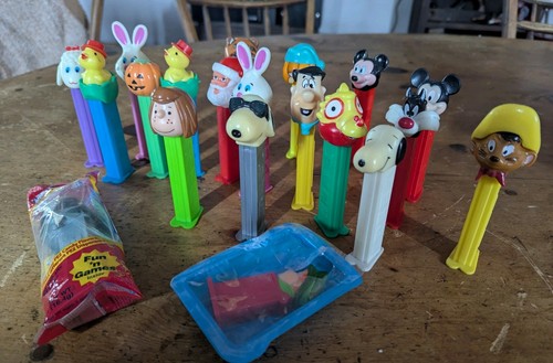 Assorted Lot of Collectable Pez Candy Dispensers  Lot Of 20 vintage