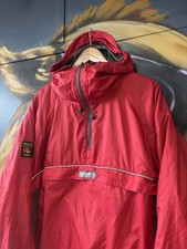 Paramo Velez Mens Smock Jacket Size XL Red Waterproof Nikwax Hiking Adventure