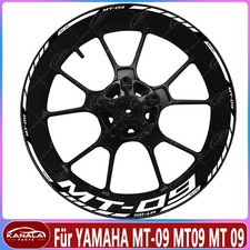 17 Zoll Motorrad Rad Aufkleber Felgenaufkleber Set Für YAMAHA MT-09 MT09 MT 09