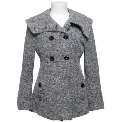 Coconuda, Mantel, Damen, Größe: 42, Schwarz/Weiß, Viskose/Wolle, Tweed #atb