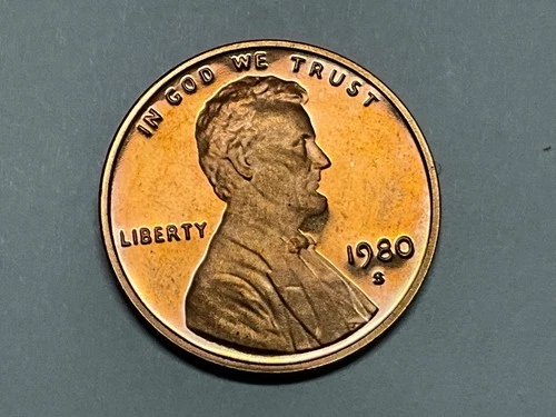 1980 S Lincoln Cent Proof #1