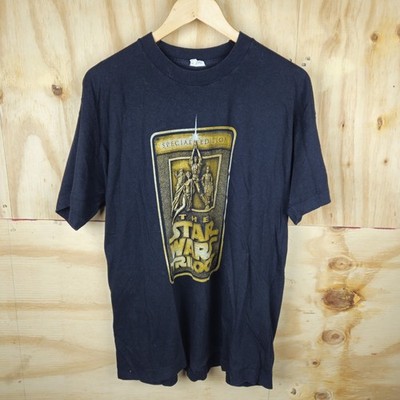 Star Wars T-Shirt Vintage Herren XL Special Edition Trilogie 1990er Einzelnaht