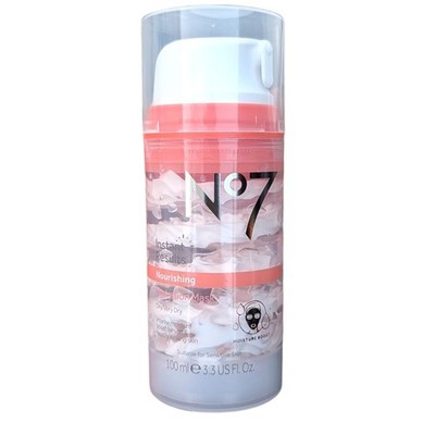 No7 Instant Results Nourishing Hydration Mask 3.3 fl oz Very Dry Skin Moisturize